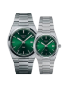 Tissot PRX Green Dial Couple Watch