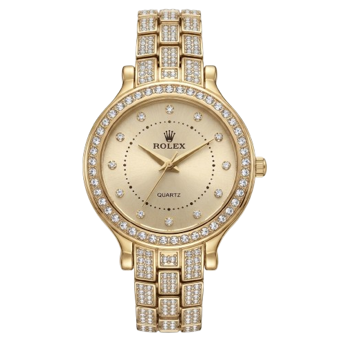 Women’s Gold RLX Diamond Edition Luxury Watch